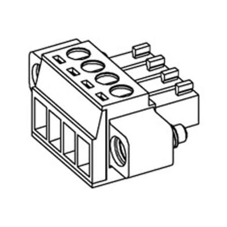Molex Pluggable Terminal Blocks 3.5Mm Euro Plug Ra B Plug Ra Blk Me 8Ckt 395040008